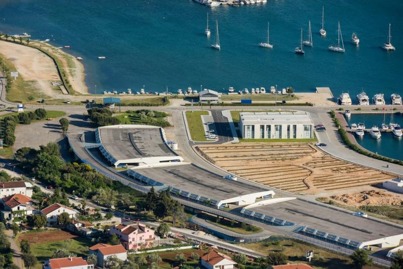 Let iznad Sukošana i Marine Dalmacija, Foto: Dino Stanin/PIXSELL Let iznad Sukošana i Marine Dalmacija, Foto: Dino Stanin/PIXSELL