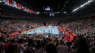 Arena, Zagreb – Europsko rukometno prvenstvo, skupina I, 3. kolo, Hrvatska – Fancuska Arena, Zagreb – Europsko rukometno prvenstvo, skupina I, 3. kolo, Hrvatska – Fancuska