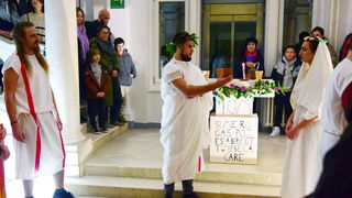 Studenti arheologije predstavom Okovi od prikazali ceremoniju vjenčanja bogatih rimskih građana