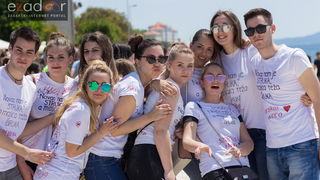 Ludijada zadarskih maturanata na Pozdravu suncu i Morskim orguljama