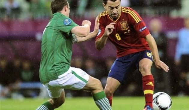 Xavi Hernandez, Foto: AP Photo