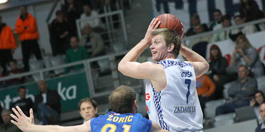 Vladimer Boisa, KK Zadar – KK Zagreb (Foto:Saša Čuka)