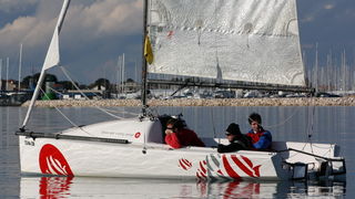 Sukosan: U uvali Zlatna luka odrzan je prvi dan dan Match Race regate, Foto: Mladen Malik