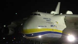 Antonov 225 u zagrebačkoj zračnoj luci Pleso, Foto: Borna Filić/PIXSELL