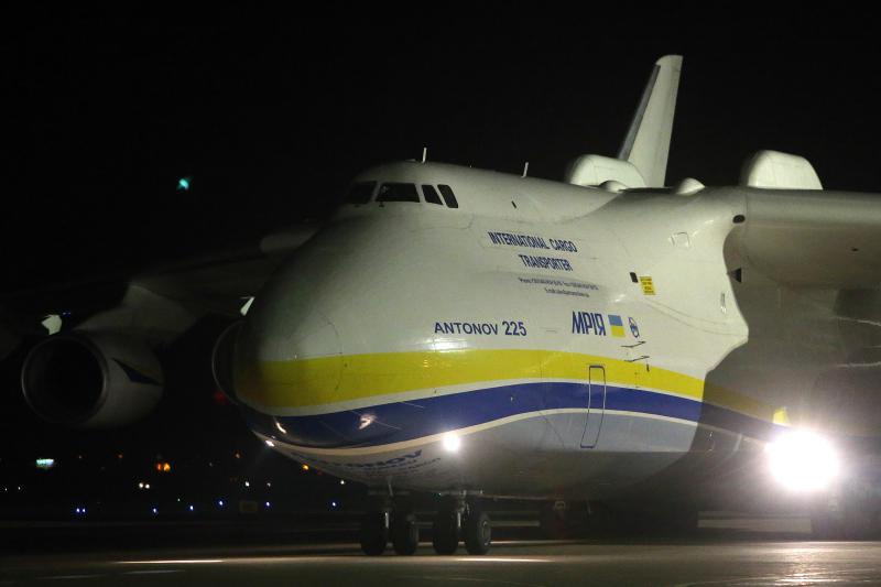 Antonov 225 u zagrebačkoj zračnoj luci Pleso, Foto: Borna Filić/PIXSELL