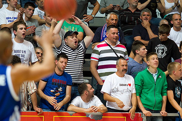 A-1 liga za prvaka, 14. kolo: KK Zadar – KK Cibona 77-78, Foto: Kristijan Orlić A-1 liga za prvaka, 14. kolo: KK Zadar – KK Cibona 77-78, Foto: Kristijan Orlić