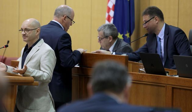 Sabor RH je 6. sjednicu nastavio raspravom o drzavnom proracunu za 2018. godinu. Goran Aleksic, Branko Bacic, Gordan Jandrokovic