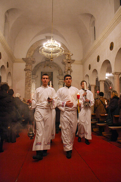 Misa za blagdan Svijećnice u crkvi Sv.Šime (Foto:Saša Čuka)