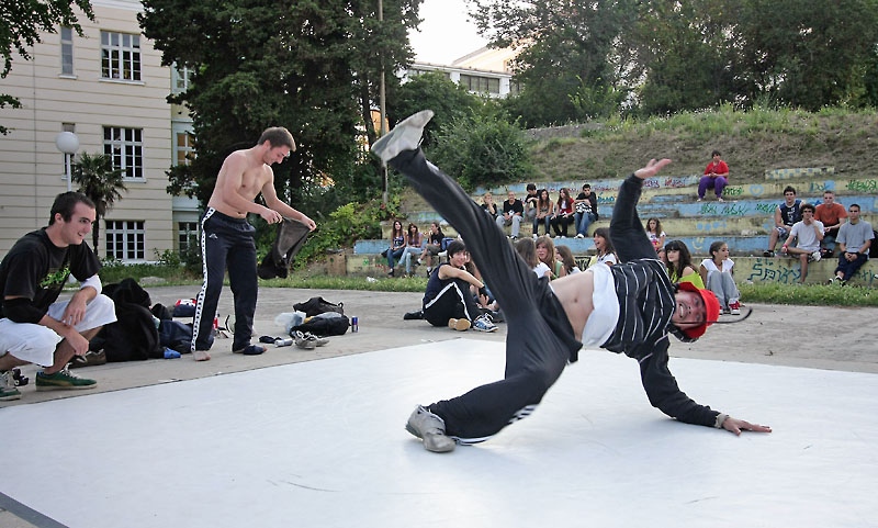 Grafiti, Hip hop & Break battles – Kapetanski park (foto: Marin Gospić)