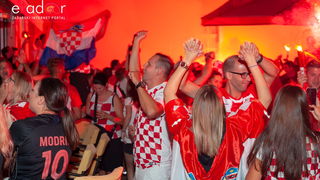 Zadar je gorio: Velika fešta nakon plasmana Vatrenih u finale Svjetskog prvenstva