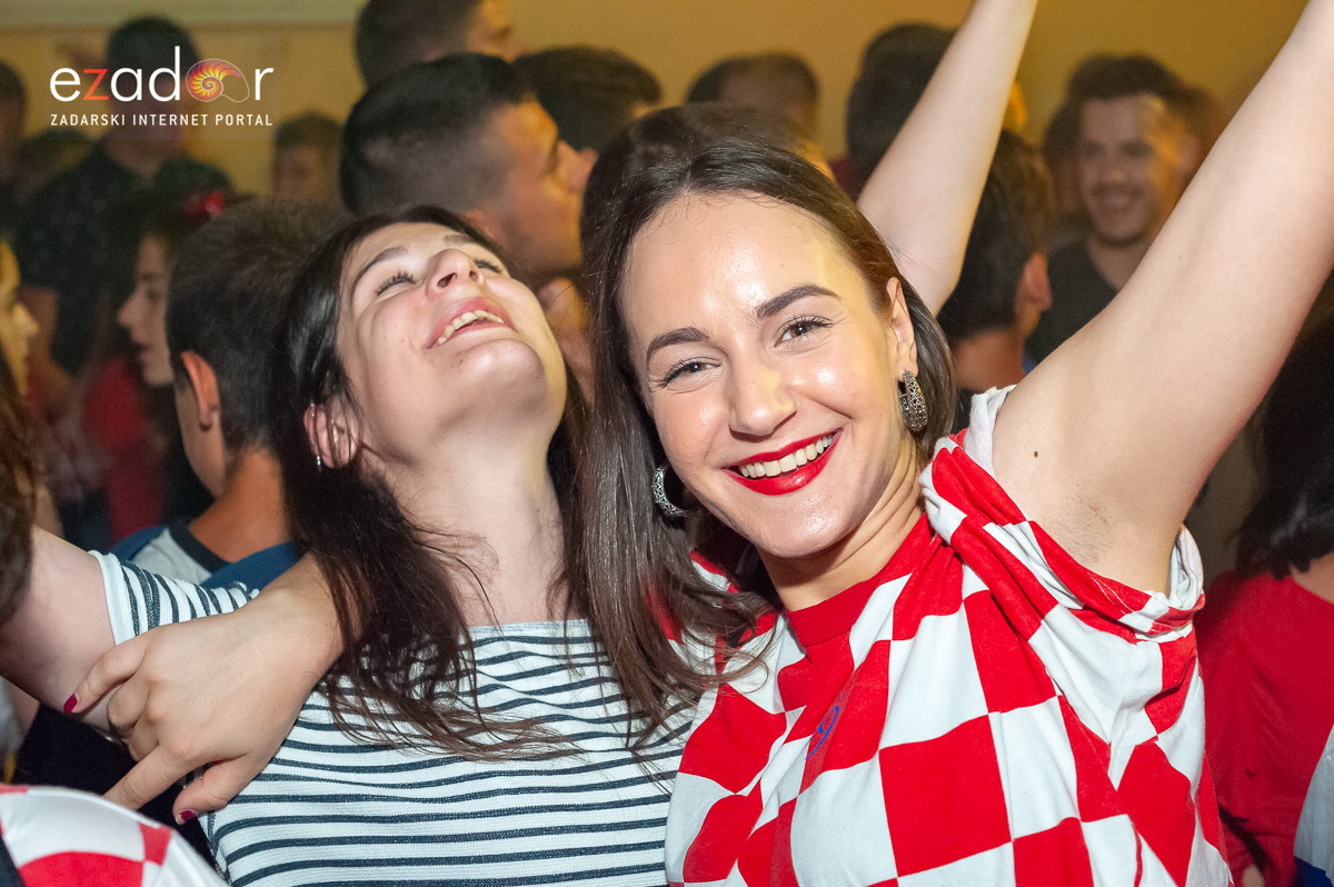 Zadar je gorio: Velika fešta nakon plasmana Vatrenih u finale Svjetskog prvenstva
