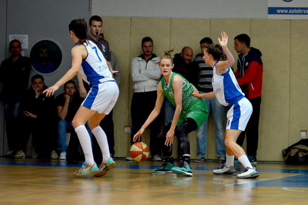 Polufinale doigravanja za prvakinje Hrvatske: ŽKK Zadar – ŽKK Trešnjevka 73-70 Polufinale doigravanja za prvakinje Hrvatske: ŽKK Zadar – ŽKK Trešnjevka 73-70