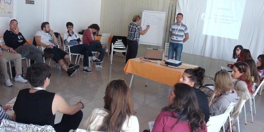 Udruga ZAMISLI provodi glavnu aktivnost europskog projekta Treninga javnog nastupa u Zadru u periodu 23.-30. listopada 2012. Udruga ZAMISLI provodi glavnu aktivnost europskog projekta Treninga javnog nastupa u Zadru u periodu 23.-30. listopada 2012.