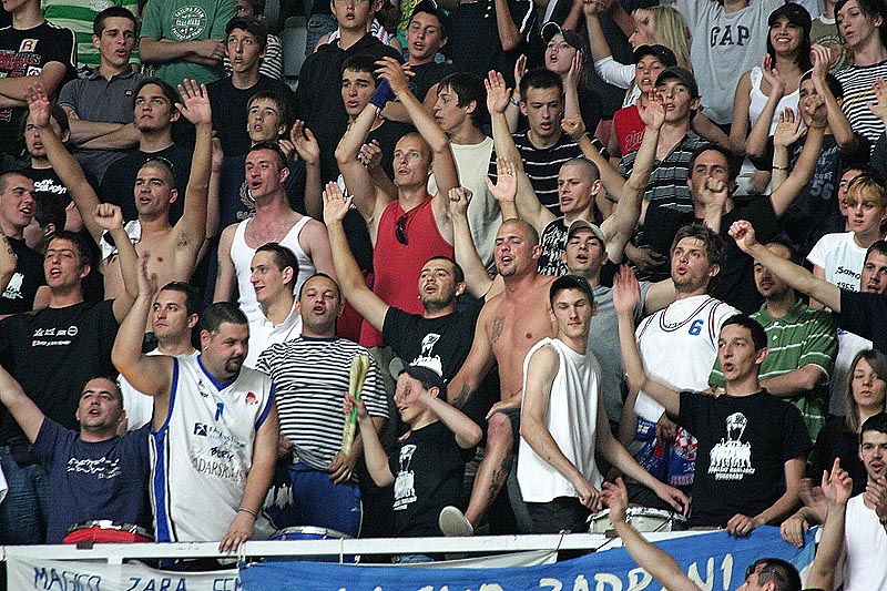 KK Zadar – KK Cibona (foto: Marin Gospić)