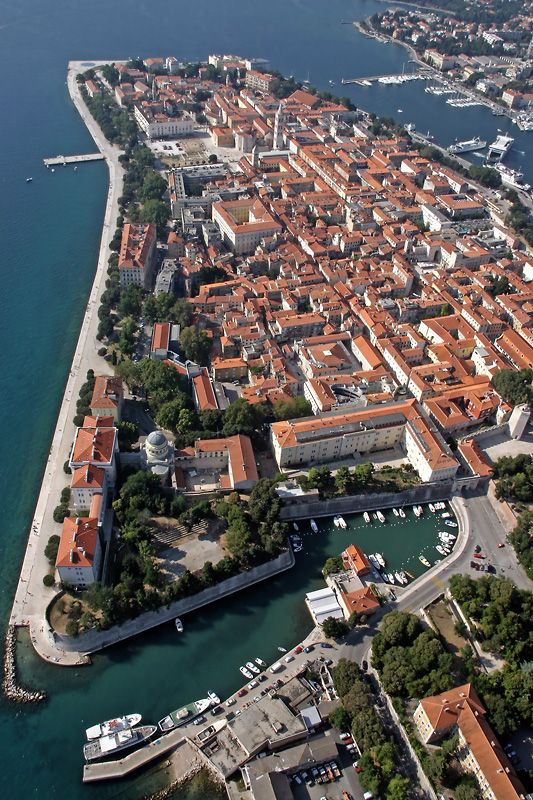 Zadar – Zračne snimke – Poluotok (foto: Marin Gospić)