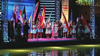 Otvaranje EP klase 49er u uvali Jazine (foto: Marin Gospić)