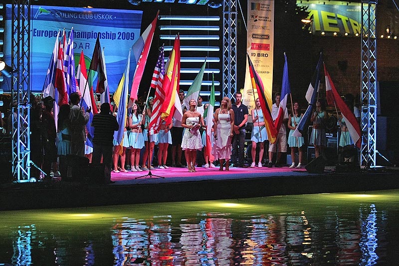 Otvaranje EP klase 49er u uvali Jazine (foto: Marin Gospić)