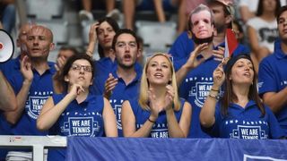 Polufinale Davis Cupa, Hrvatska – Francuska, 2. meč, Marin Čilić – Lucas Pouille. Photo: Hrvoje Jelavić/PIXSELL Polufinale Davis Cupa, Hrvatska – Francuska, 2. meč, Marin Čilić – Lucas Pouille. Photo: Hrvoje Jelavić/PIXSELL