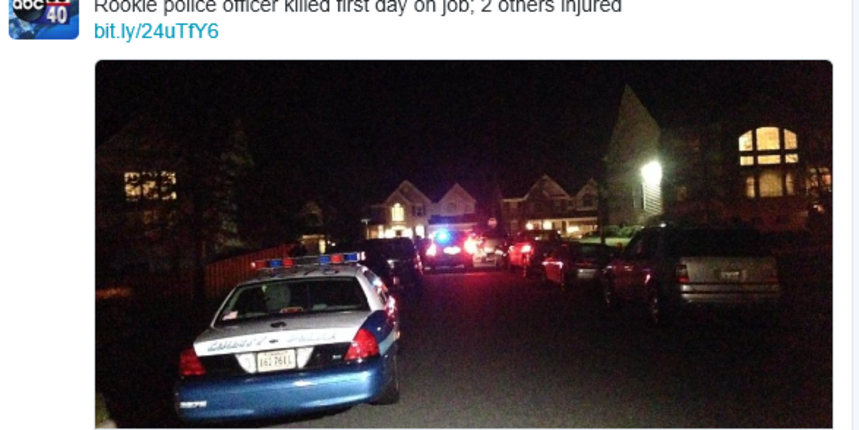 Američka policajka ubijena na prvi radni dan. Screenshot Twitter