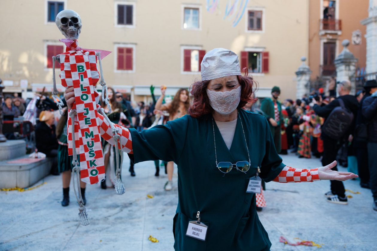 75 Karnevalska povorka Zadar 15.2.2026, Foto Bojan Bogdanić
