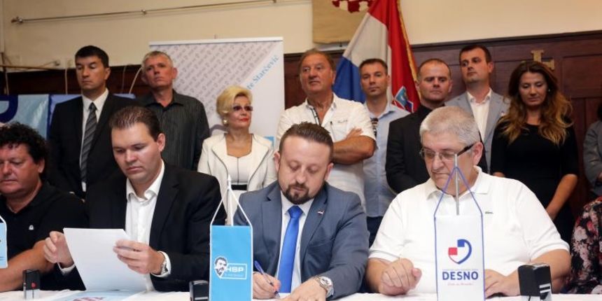 Svecano potpisivanje sporazuma stranaka clanica Domovinske koalicije, te predstavljanje zajednickih kandidata i zajednickog programa s kojim ce ta koalicija izaci na parlamentarne izbore 11. rujna. Uz HSP AS, u Domovinskoj koaliciji su, za sada, Demokrat Svecano potpisivanje sporazuma stranaka clanica Domovinske koalicije, te predstavljanje zajednickih kandidata i zajednickog programa s kojim ce ta koalicija izaci na parlamentarne izbore 11. rujna. Uz HSP AS, u Domovinskoj koaliciji su, za sada, Demokrat