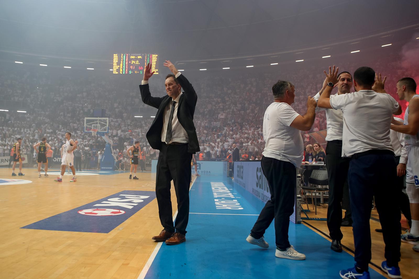 Košarkaši Zadra peti put u povijesti prvaci Hrvatske