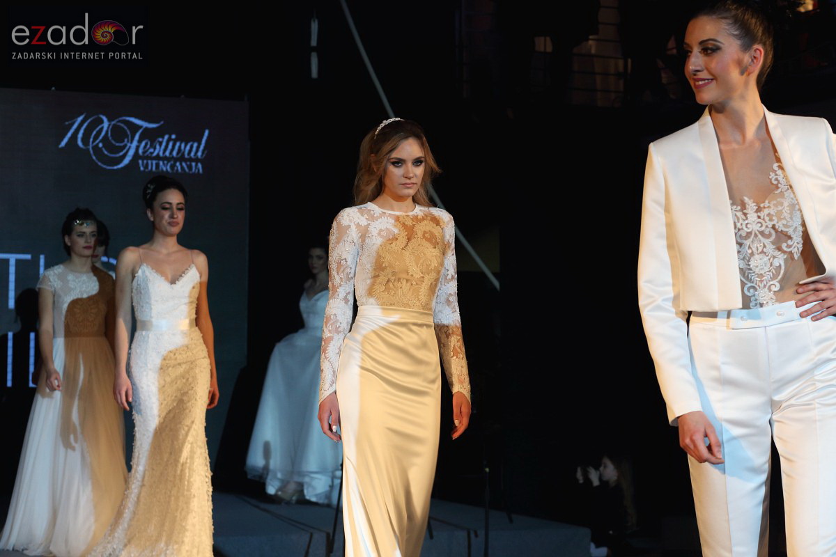 10. Festival vjenčanja: Modna revija vjenčanica i revija cvijeća 5. ožujka 2017.