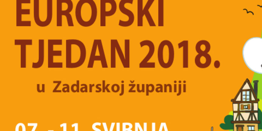 Obilježavanje Europskog tjedna 2018. u Zadarskoj županiji