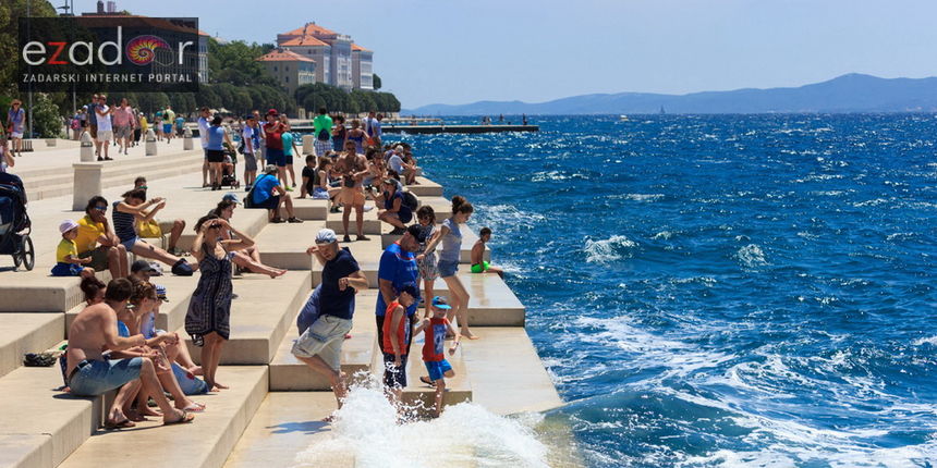 Đir po gradu 17. srpnja 2017. Dhmz morske orgulje turisti ljeto