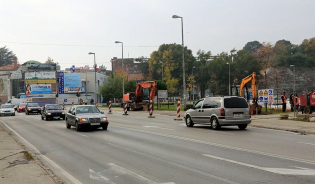 Promet, regulacija, Jazine, odvodnja