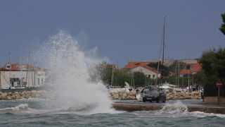 Tramontana u Zadru 26. kolovoza 2012.