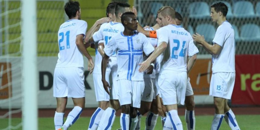 HNK Rijeka – Víkingur Gota. Photo: Nel Pavletic/PIXSELL HNK Rijeka – Víkingur Gota. Photo: Nel Pavletic/PIXSELL