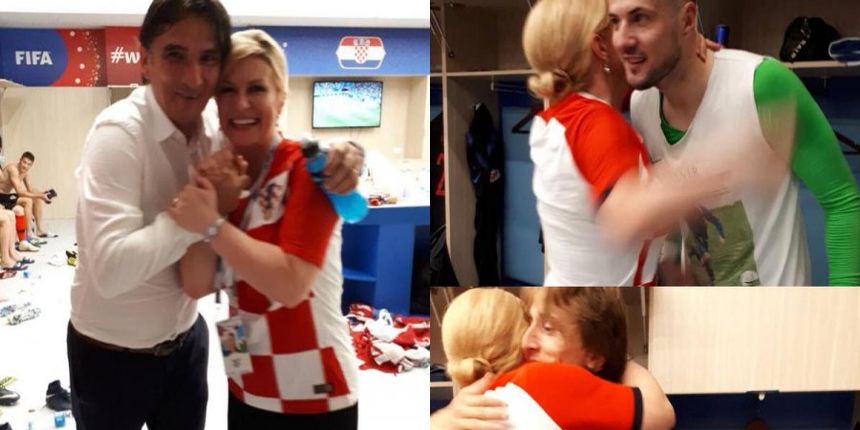 Predsjednica RH spustila se u svlačionicu