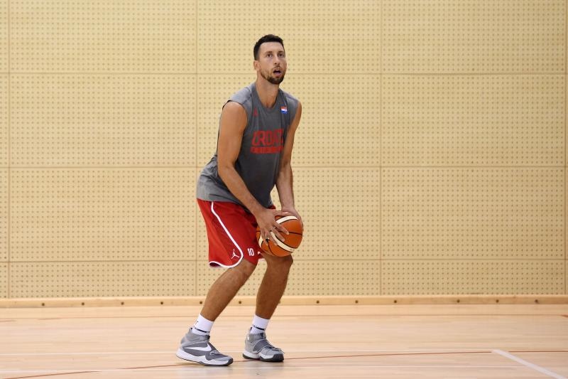 Prvi trening košarkaških reprezentativaca u Svetom Martinu na Muri