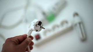 Utičnica, struja, produžni kabel, bez struje