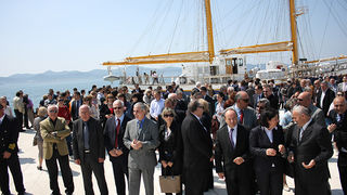 Uplovljavanje školskog broda “Kraljica mora” (Foto:Saša Čuka)