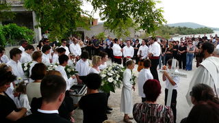 Tkon: Posljednji ispraćaj malenog anđela, Roka Ugrinića 7. lipnja 2011.