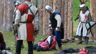 Posljednji dan devetog Renesansnog festivala na gradskim bedemima. Photo: Marijan Susenj/PIXSELL