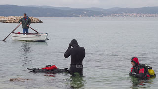 Ekološka akcija čišćenja podmorja u Bibinjama, foto: Leo Banić Ekološka akcija čišćenja podmorja u Bibinjama, foto: Leo Banić