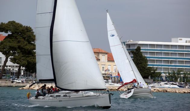 Jedriličarska regata u Biogradu