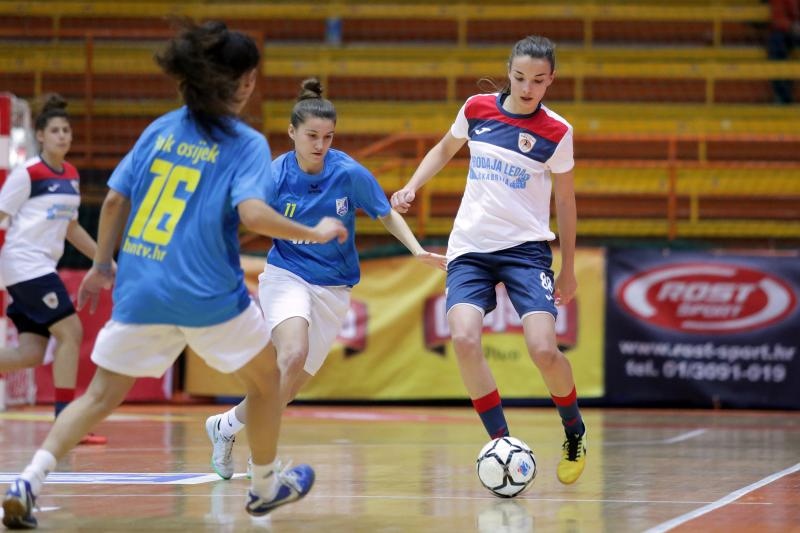 Finale Kutije šibica: ŽNK Osijek – HNTV i MNK Futsal Super chicks 4-1 Finale Kutije šibica: ŽNK Osijek – HNTV i MNK Futsal Super chicks 4-1