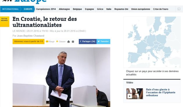 Le Monde, Foto: Screenshot