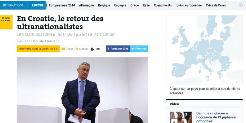 Le Monde, Foto: Screenshot Le Monde, Foto: Screenshot