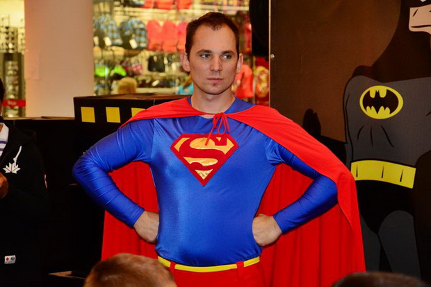 Superheroji u trgovinskom centru Supernova 25. listopada 2014. Foto: Iva Perinčić Superheroji u trgovinskom centru Supernova 25. listopada 2014. Foto: Iva Perinčić