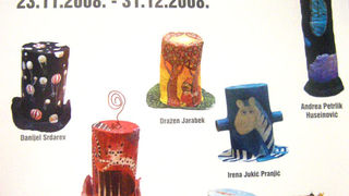 Izložba šešira hrvatskih ilustratora