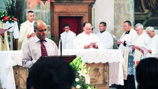 Svečana večernja misa u crkvi Sv.Šime (foto:Saša Čuka)