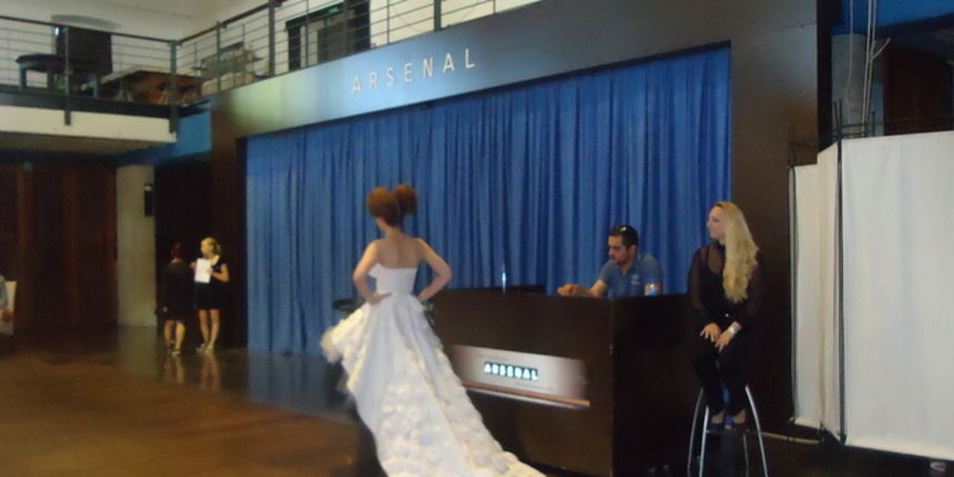 Modna revija škole za primjenjenu umjetnost i dizajn u Arsenalu