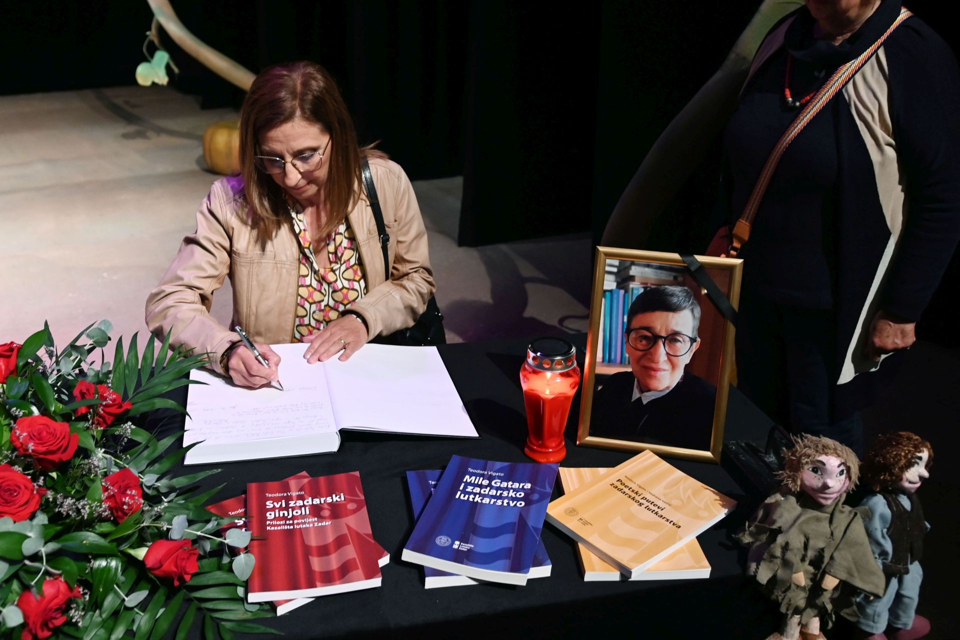 U Kazalištu lutaka Zadar danas je održana komemoracija za preminulu sveučilišnu profesoricu Teodoru Vigato U Kazalištu lutaka Zadar danas je održana komemoracija za preminulu sveučilišnu profesoricu Teodoru Vigato