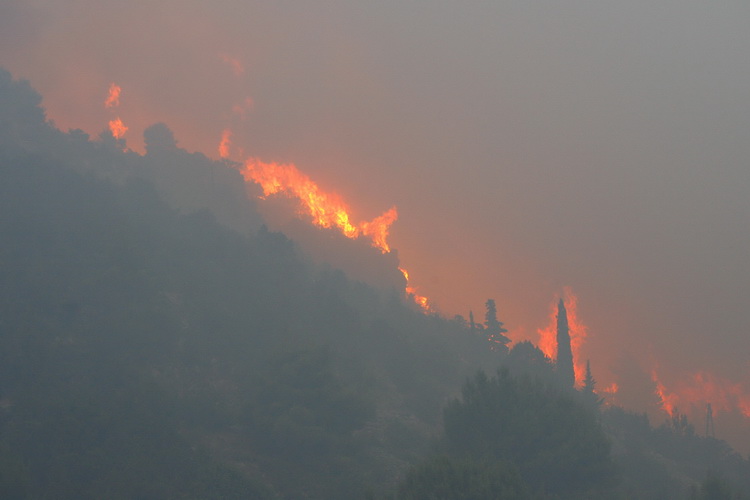 Split 140711.
Veliki pozar izbio je na otoku Bracu.
Foto: Vladimir Dugandzic / CROPIX Split 140711.
Veliki pozar izbio je na otoku Bracu.
Foto: Vladimir Dugandzic / CROPIX