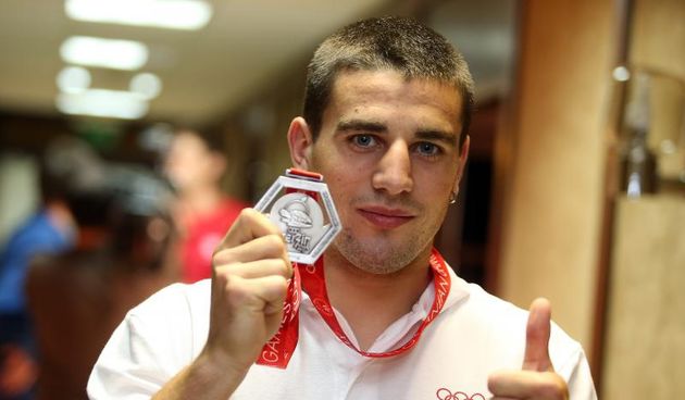 Osvajac srebrne medalje u boksu Josip Bepo Filipi. Photo: Jurica Galoic/PIXSELL